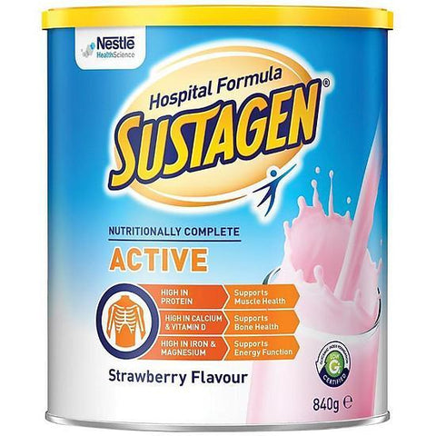Sustagen Hopsital Active Strawberry 840g Sustagen Hopsital Active Strawberry 840g