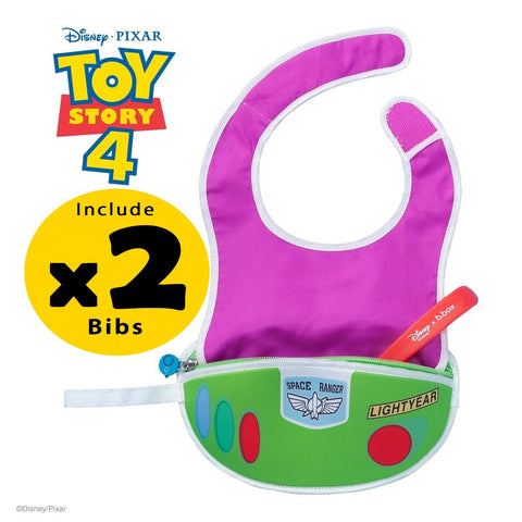 B.Box Travel Bib + Flexible Spoon Disney X 2 Pack - Special Bundle B.Box Travel Bib + Flexible Spoon Disney X 2 Pack - Special Bundle