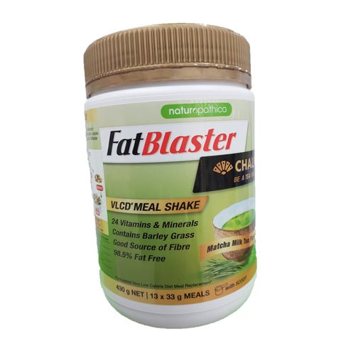 Naturopathica FatBlaster Ultimate Fusion Meal Shake Matcha Milk Tea Flavour 430g Naturopathica FatBlaster Ultimate Fusion Meal Shake Matcha Milk Tea Flavour 430g