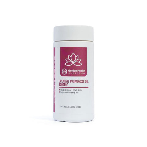 Golden Health Evening Primrose Oil 1000mg 200 Capsules Golden Health Evening Primrose Oil 1000mg 200 Capsules