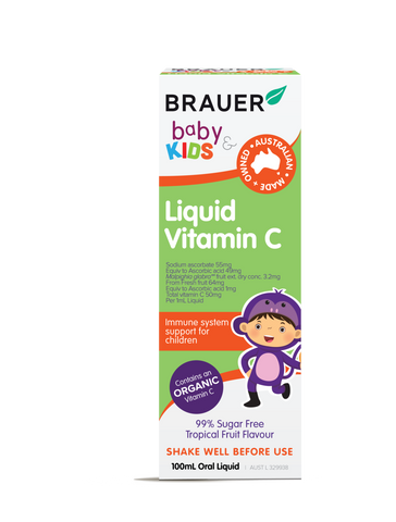 Brauer Baby & Kids Liquid Vitamin C 100mL Brauer Baby & Kids Liquid Vitamin C 100mL