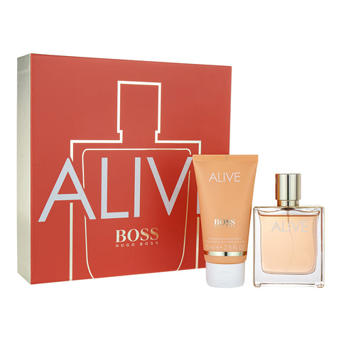 Hugo Boss Alive Eau de Parfum 50mL 2 Piece Gift Set Hugo Boss Alive Eau de Parfum 50mL 2 Piece Gift Set
