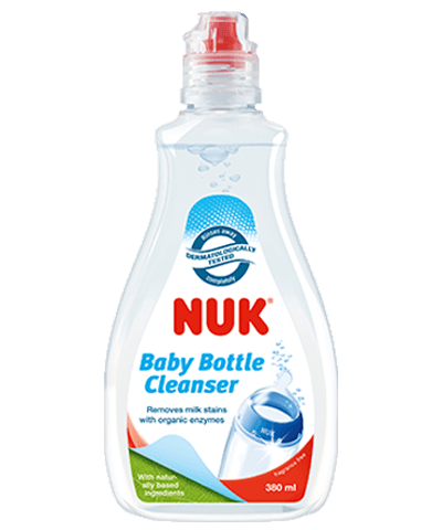 Nuk clearance bottle cleanser