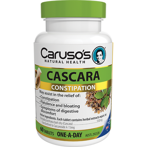 Caruso's Natural Health Cascara 60 Tablets Caruso's Natural Health Cascara 60 Tablets