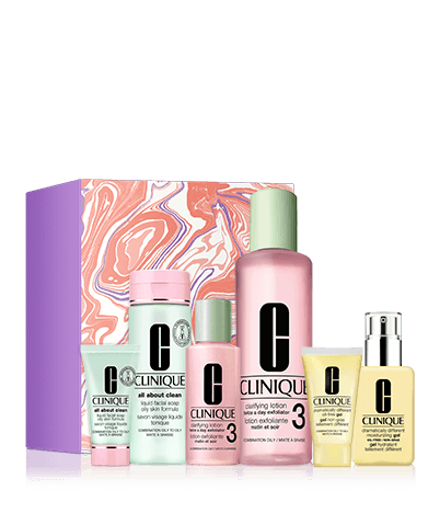 Clinique Great Skin Everywhere Set - For Oily Skin Types III (Oily Combination) and IV (Oily) Clinique Great Skin Everywhere Set - For Oily Skin Types III (Oily Combination) and IV (Oily)