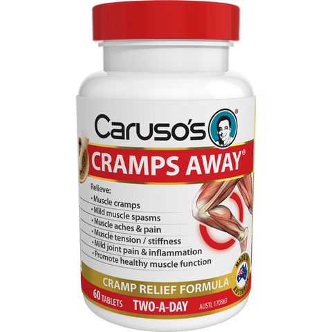 Caruso's Natural Health Cramps Away 60 Tablets Caruso's Natural Health Cramps Away 60 Tablets