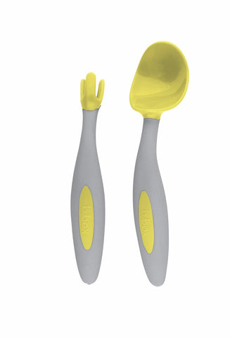B.Box Toddler Cutlery Set - Lemon Sherbet B.Box Toddler Cutlery Set - Lemon Sherbet