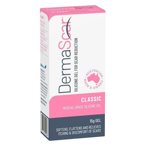 DermaScar Silicone Gel Classic for Scar Reduction 15g DermaScar Silicone Gel Classic for Scar Reduction 15g
