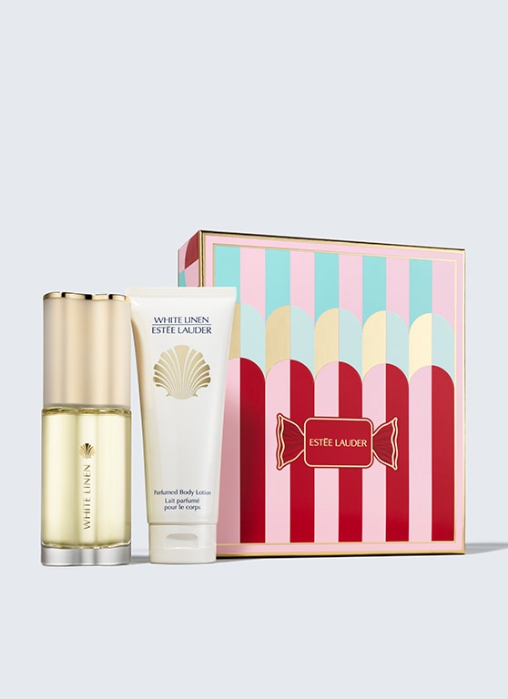 ESTEE LAUDER White Linen Indulgent Duo Holiday Christmas Gift Set