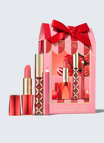 ESTEE LAUDER Cotton Candy Pinks Holiday Christmas Gift Set ESTEE LAUDER Cotton Candy Pinks Holiday Christmas Gift Set
