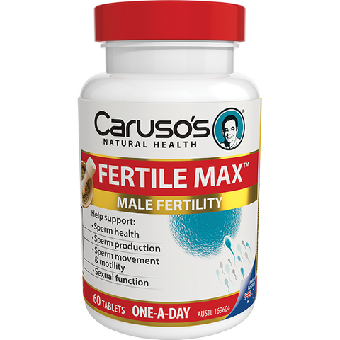 Caruso's Natural Health Fertile MAX 60 Tablets Caruso's Natural Health Fertile MAX 60 Tablets