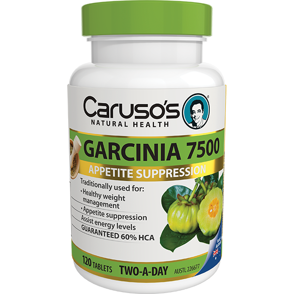 Caruso's Natural Health Garcinia 7500 120 Tablets