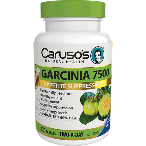 Caruso's Natural Health Garcinia 7500 120 Tablets Caruso's Natural Health Garcinia 7500 120 Tablets