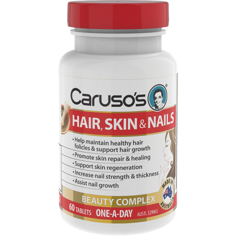 Caruso's Natural Health Hair, Skin & Nails 60 Tablets