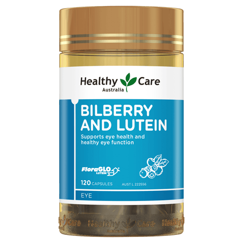 Healthy Care Bilberry and Lutein 120 Capsules Healthy Care Bilberry and Lutein 120 Capsules