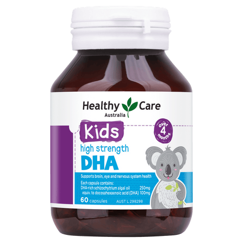 Healthy Care Kids High Strength DHA 60 Capsules Healthy Care Kids High Strength DHA 60 Capsules
