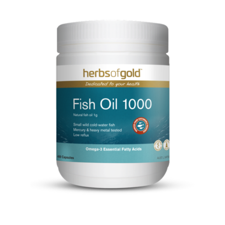 Herbs of Gold Fish Oil 1000 400 Capsules Herbs of Gold Fish Oil 1000 400 Capsules