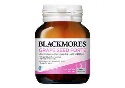 Blackmores Grape Seed Forte 30 Tablets Blackmores Grape Seed Forte 30 Tablets