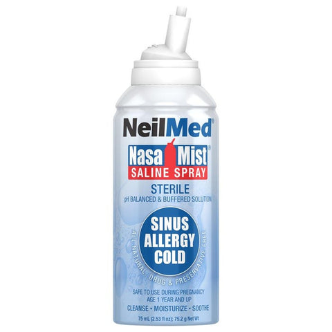 NeilMed NasaMist Isotonic Saline Spray 75mL NeilMed NasaMist Isotonic Saline Spray 75mL