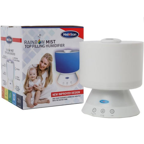 Medescan Rainbow Mist Top Filling Humidifier Medescan Rainbow Mist Top Filling Humidifier