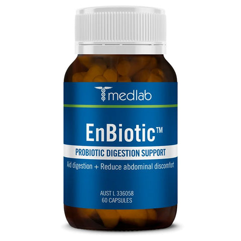 Medlab EnBiotic 60 Vegetarian Capsules Medlab EnBiotic 60 Vegetarian Capsules
