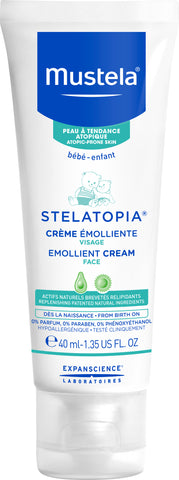 Mustela Stelatopia Emollient Face Cream 40mL Mustela Stelatopia Emollient Face Cream 40mL