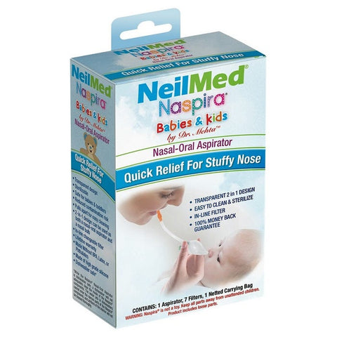 NeilMed Naspira Babies & Kids Nasal-Oral Aspirator NeilMed Naspira Babies & Kids Nasal-Oral Aspirator
