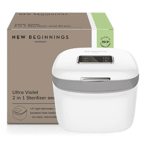 New Beginnings 2 in 1 Ultra Violet Steriliser & Dryer New Beginnings 2 in 1 Ultra Violet Steriliser & Dryer