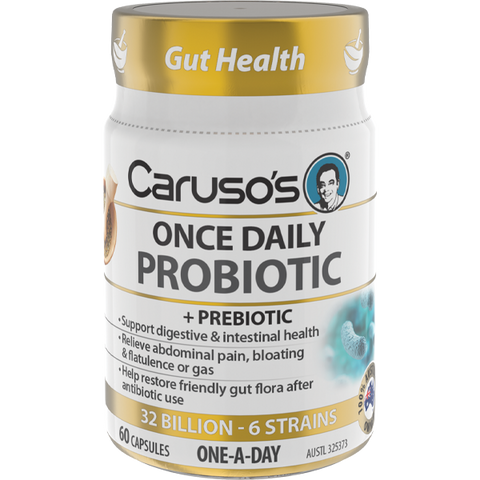 Caruso's Natural Health Probiotic Once Daily 60 Capsules Caruso's Natural Health Probiotic Once Daily 60 Capsules