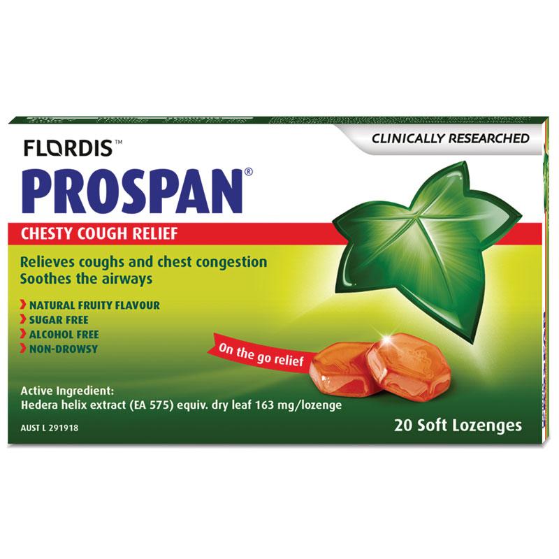 Prospan Chesty Cough Relief 20 Soft Lozenges