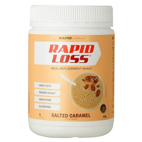 Rapid Loss Salted Caramel Flavour Shake 575g Rapid Loss Salted Caramel Flavour Shake 575g