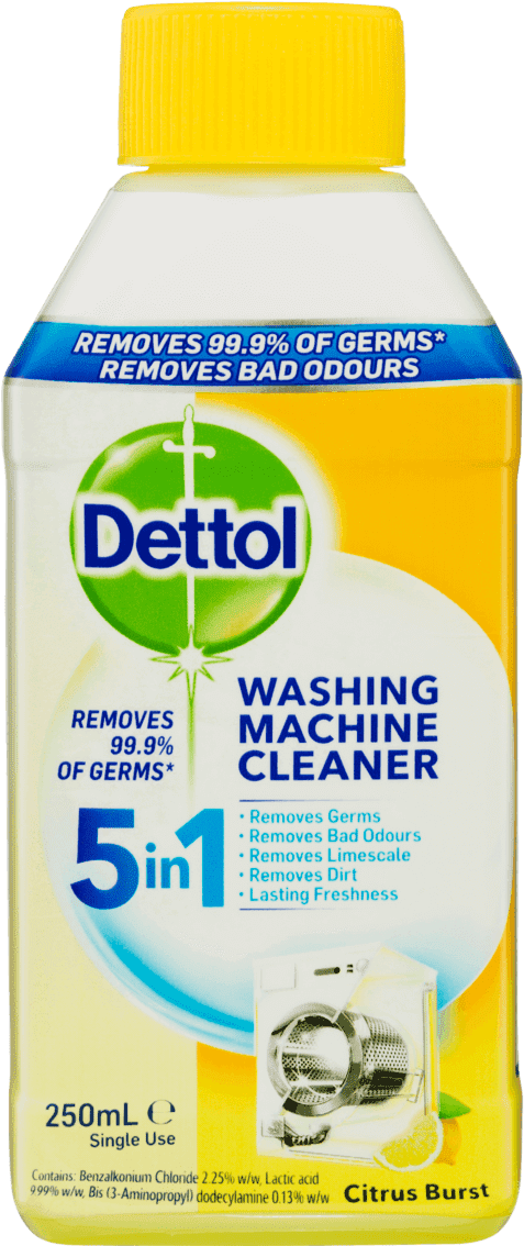 Dettol Antibacterial Washing Machine Cleaner 250mL