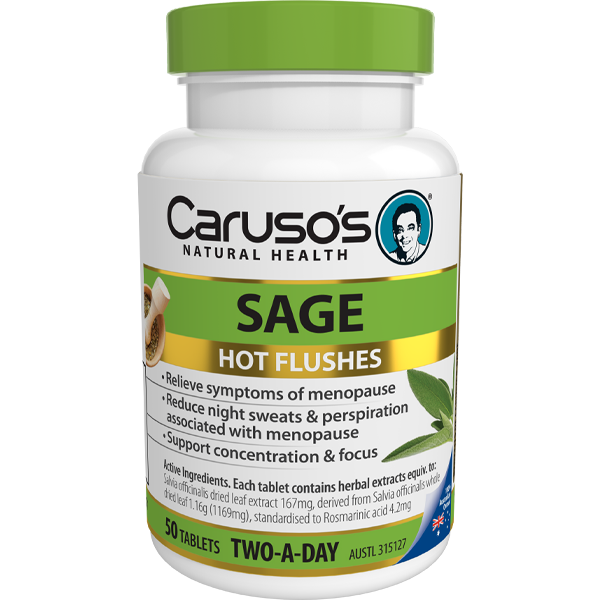 Caruso's Natural Health Sage 50 Tablets