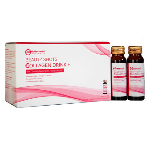 Golden Health Beauty Shot Collagen Drink 12,000mg 50mL x 10 shots Golden Health Beauty Shot Collagen Drink 12,000mg 50mL x 10 shots