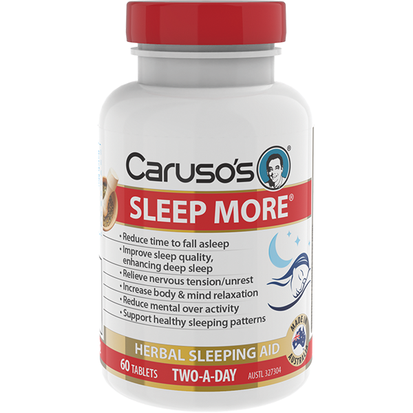 Caruso's Natural Health Sleep More 60 Tablets