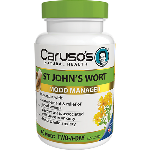Caruso's Natural Health St John's Wort 60 Tablets