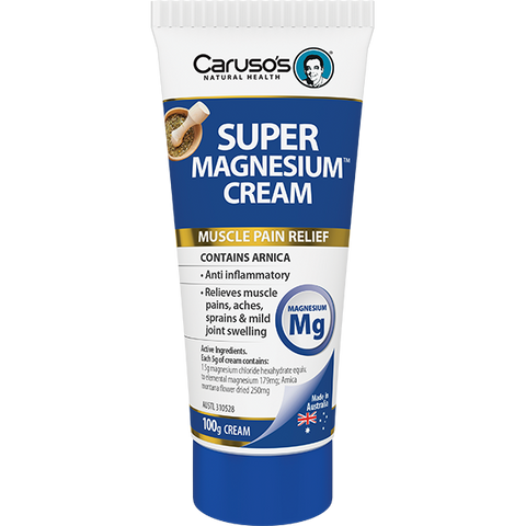 Caruso's Natural Health Super Magnesium Cream 100g Caruso's Natural Health Super Magnesium Cream 100g