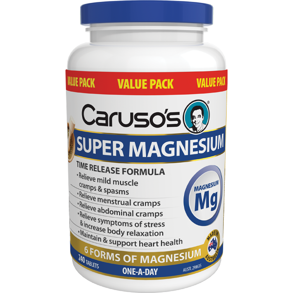 Caruso's Natural Health Super Magnesium 240 Tablets