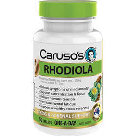 Caruso's Natural Health Rhodiola 50 Tablets