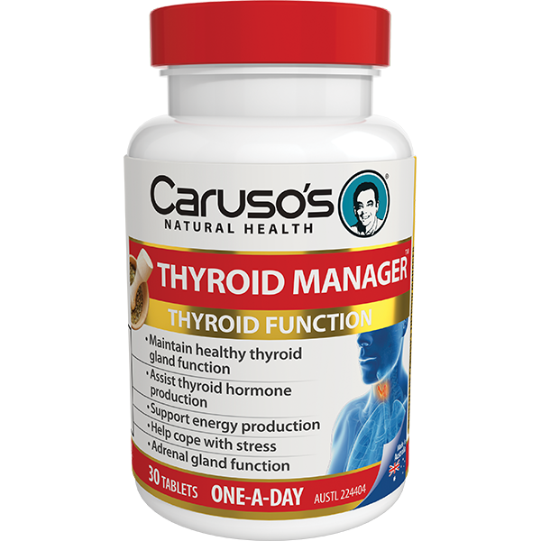 Caruso's Natural Health Thyroid Manager 30 Tablets