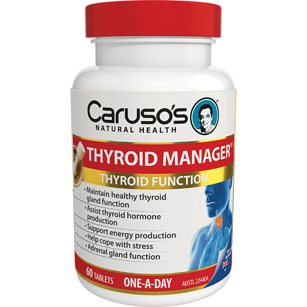 Caruso's Natural Health Thyroid Manager 60 Tablets