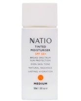 Natio Tinted Moisturiser SPF 50+ 50mL - Medium