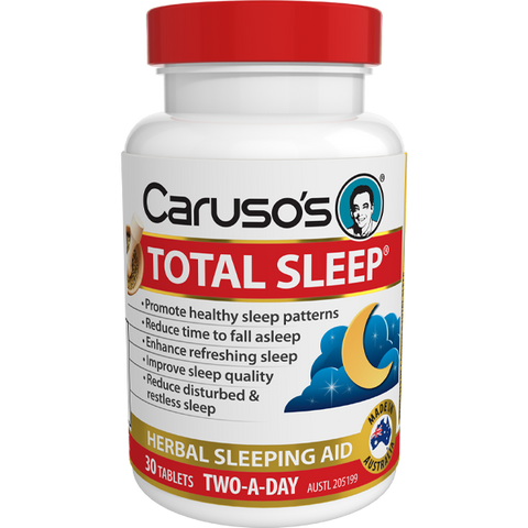 Caruso's Natural Health Total Sleep 30 Tablets Caruso's Natural Health Total Sleep 30 Tablets