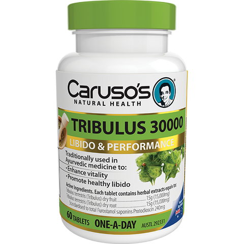 Caruso's Natural Health Tribulus 30000 60 Tablets Caruso's Natural Health Tribulus 30000 60 Tablets