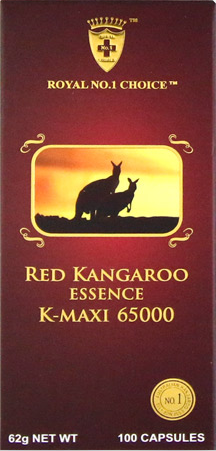 Wealthy Health Red Kangaroo Essence K-Maxi 65000 100 Capsules Wealthy Health Red Kangaroo Essence K-Maxi 65000 100 Capsules