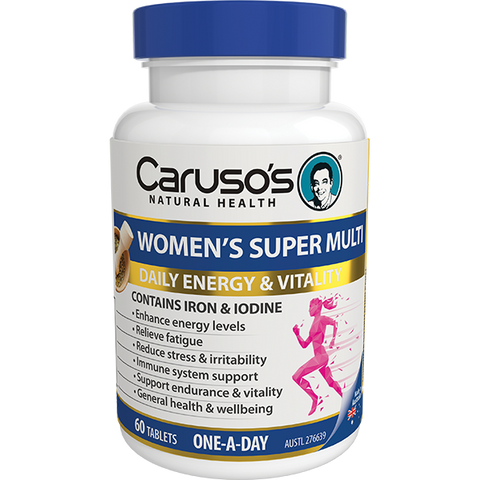 Caruso's Natural Health Women's Super Multi 60 Tablets Caruso's Natural Health Women's Super Multi 60 Tablets