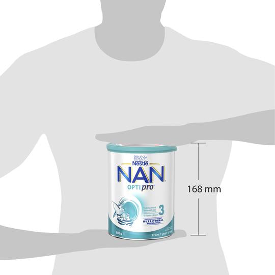 NAN Optipro Stage 3 Toddler 1+ Years Milk Drink Powder 800g (expiry 12/24)