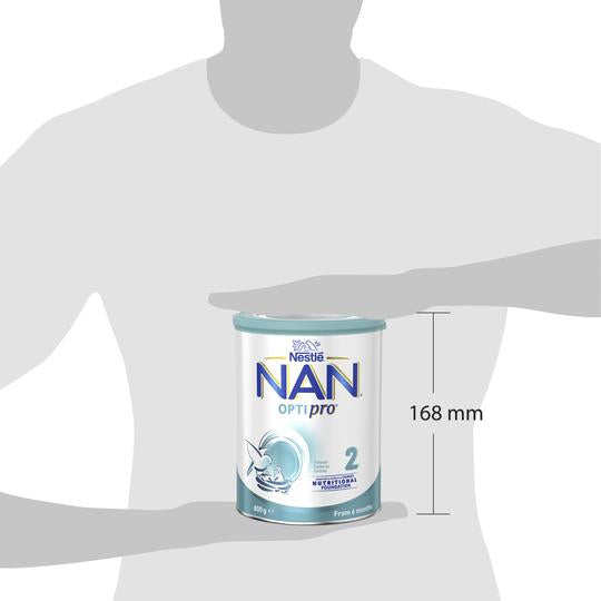 NAN Optipro Stage 2 Follow-On Formula 6-12 Months Powder 800g (Expiry 2/25)
