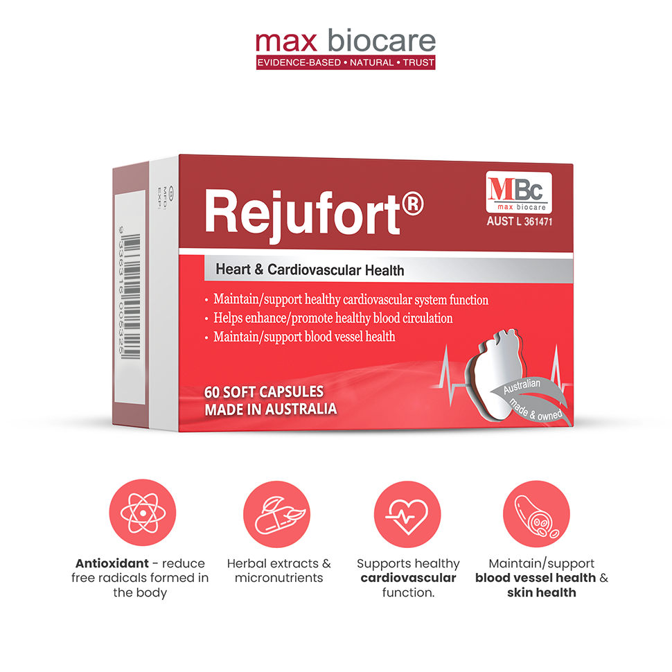 MAX BIOCARE Rejufort 60 Capsules