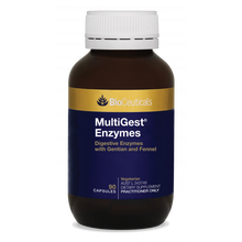 Load image into Gallery viewer, Bioceuticals MultiGest Enzymes 90 Capsules (Expiry 04/2024)